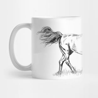 Horse print Mug